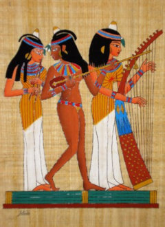 Ancient Egyptian musicians